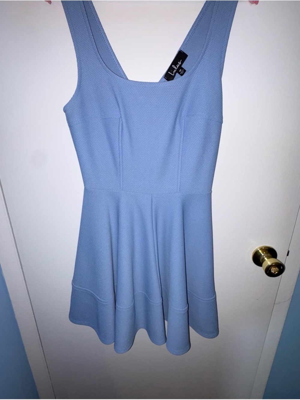Lulu's Light Blue Mini Dress